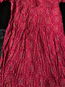 Straight fit collor neck kurta