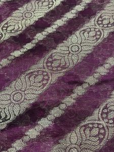 Elegant Striped Saree