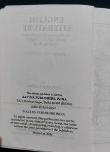 English Literature by William J. Long