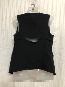 RW &amp; CO.  Oversize Open Longline Slim Waistcoat
