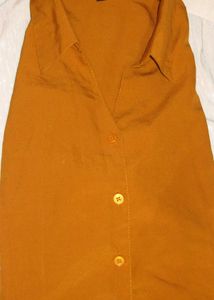 Brown PLUS BERA Shirt