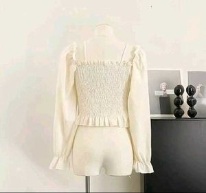 Korean Fit Retro Vintage Top🍒