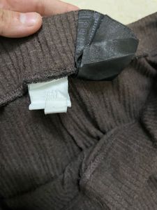 H&amp;M Ribbed Knit Palazzo Pants
