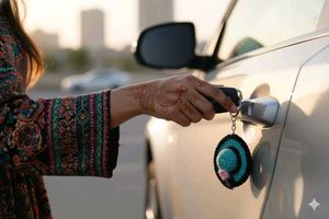 Hat Keyring specially Handcrafted