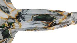 Patterned Midi Dress