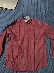 Maroon Patterned Shirt
