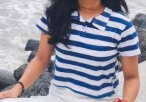 Sailor Style Top ( striped )