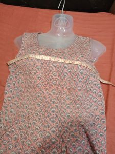 Fabindia Summer Cotton Sleeveless Top🌸
