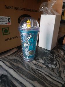 Cutest Duck Sipper In Blue