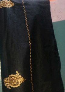 Embroidered Black stole