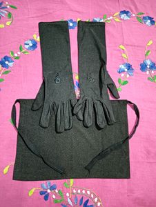 Gloves &amp; Niqab Combo