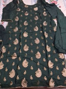 Elegant Green Kurta Set