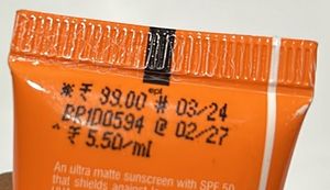 Joy Sunscreen pack Of 2