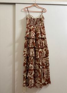 Floral Tiered Maxi Dress