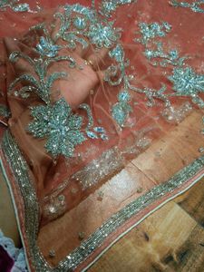 designer heavy netted(zardosi kundan cutdan diamon