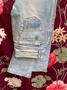 Spyker vintage Light Wash Denim Jeans