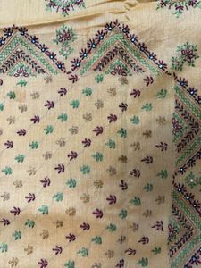 Cotton Silk Handemroidery Saree
