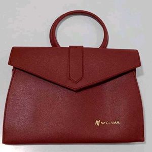 Myglamm Beauty Brown Handbag