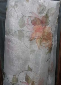 Floral Organza Dupatta