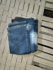 Dark Wash Denim Jeans