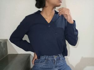 Formal Blue Shirt