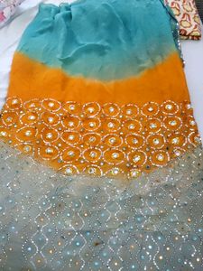 Heavy Work Saree