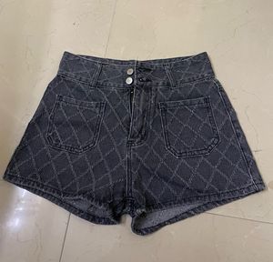 Charcoal Denim Shorts 🔥