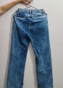 Roadster Blue Straight Fit Jeans