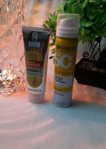 Sunscreen And Cleanser