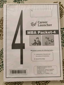 Career Launcher MBA Packet-4