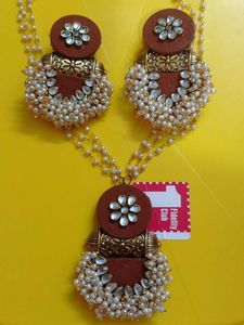 Brown 🟤 Necklace Set