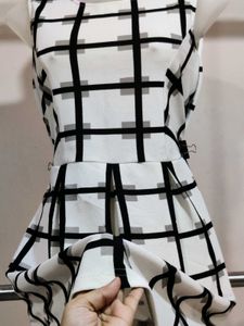 Chic Checkered Dress
