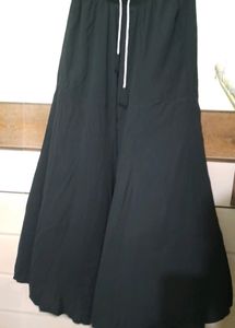 Black Wide Leg Palazzo Pants