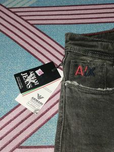 Stylish Gray Denim Jeans