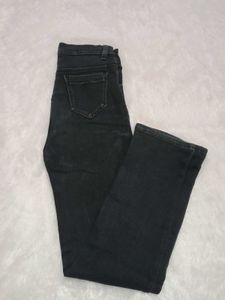Black Straight Leg Jeans