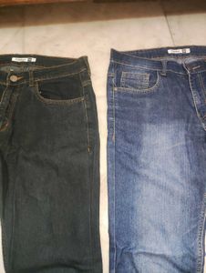 Men Jeans Combo Black/Blue(32)