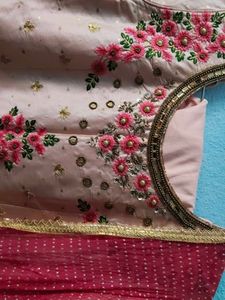 Elegant Ethnic gown with dupatta