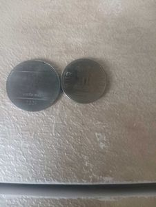 Rare 1 Rupee Coins (Set of 2)