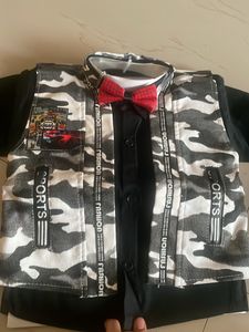 Black Party Wear 3pcs Set