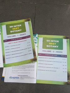 Botany NEET  Volumes 1&amp;2 Books