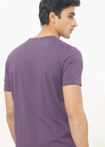 Rare Rabit Purple Graphic T-shirt