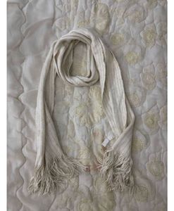 Elegant Cream Scarf
