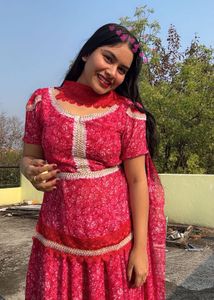 Skirt Short Kirti And Dupatta