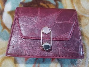 Fastrack Burgundy Solid Shoulder Bag