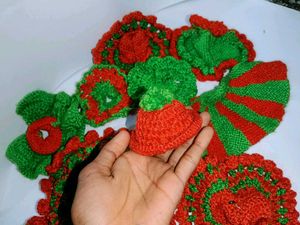 Handmade Knitted kanha ji dress laddu gopal