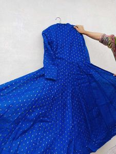 Elegant Blue Kurta Set &amp; Dupatta