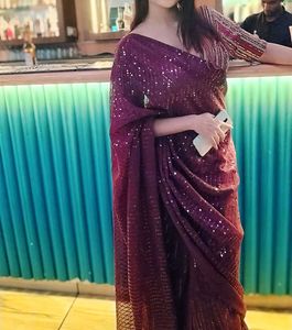 Ready To Wear Sequence Saree With Blouse
