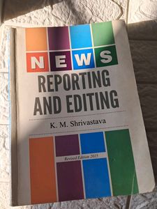 News Reporting And Editing Book