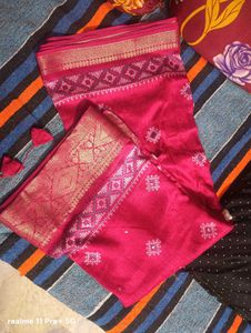 Elegant Pink Saree