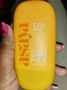 Sheer Milk Sunscreen Spf 50+